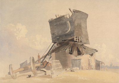 En stormskadet vindmølle av John Middleton