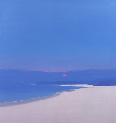 Sun Rising over the Bay, 1999 av John Miller