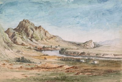 Bjørnetenner, Missouri-elven, Fjellenes port av John Mix Stanley