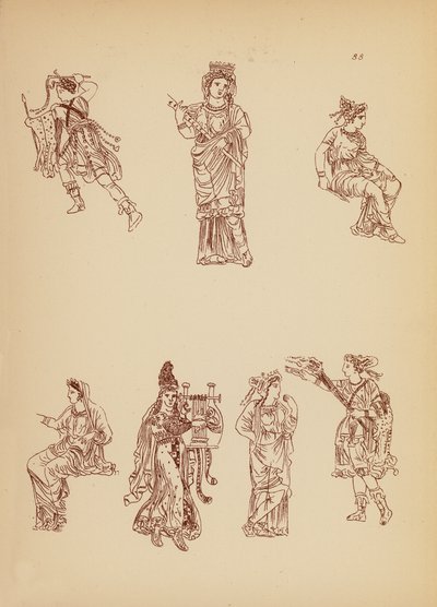 Gammel gresk kvinnekostyme (lito) av John Moyr Smith