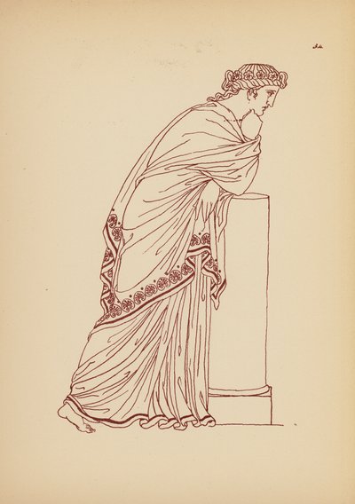 Gammel gresk kvinnekostyme (lito) av John Moyr Smith