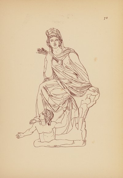 Gammel gresk kvinnekostyme (lito) av John Moyr Smith