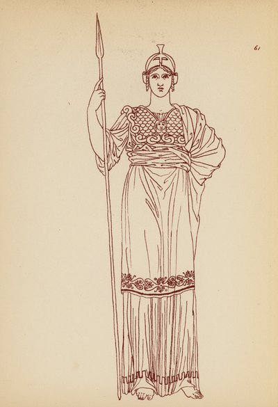 Gammel gresk kvinnekostyme (lito) av John Moyr Smith