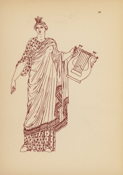 Gammel gresk kvinnekostyme (lito) av John Moyr Smith