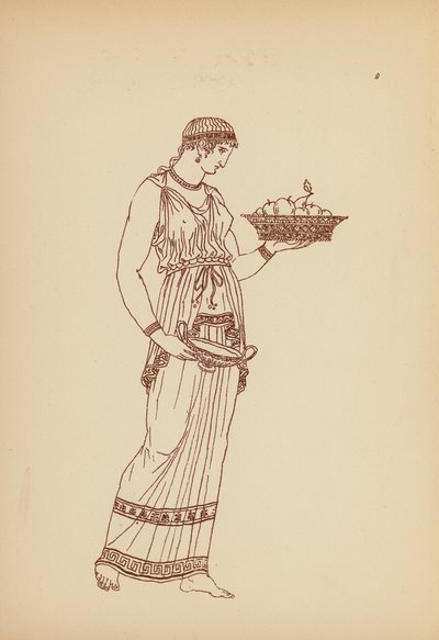 Gammel gresk kvinnekostyme (lito) av John Moyr Smith