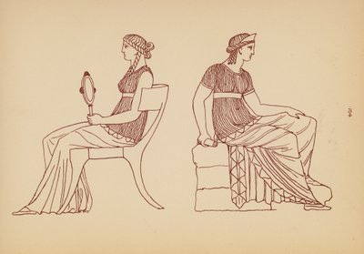 Gammel gresk kvinnekostyme (lito) av John Moyr Smith