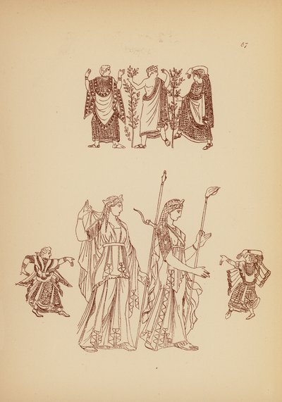 Gammel gresk kvinnekostyme (lito) av John Moyr Smith