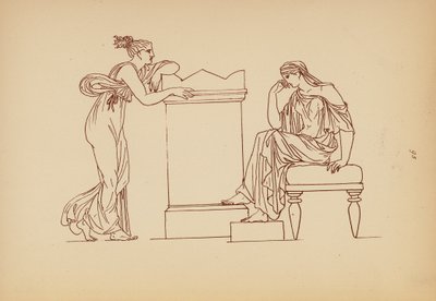 Gammel gresk kvinnekostyme (lito) av John Moyr Smith
