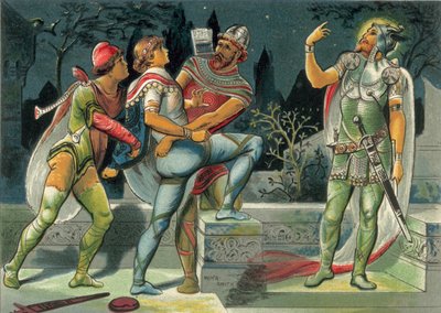 Hamlet og farens spøkelse av John Moyr Smith