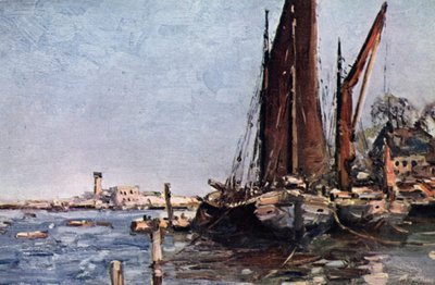 Greenhithe (farge litho) av John Muirhead