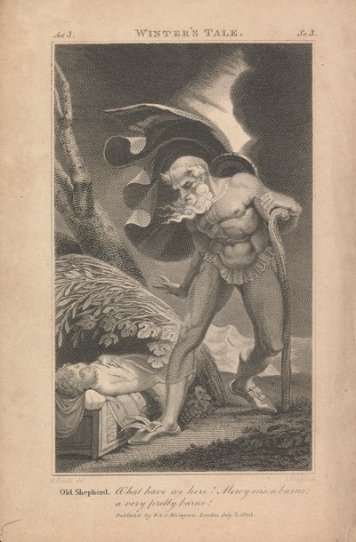 Winter's Tale, 3. akt, scene 3 av John Neagle