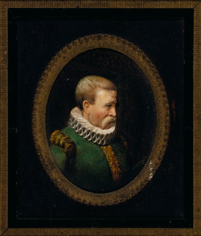 Portrett av en huguenot-herre fra Charles IXs tid. av John O