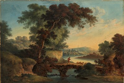 Landscape with Castle and Bridge, about 1808-20 (Gouache and watercolour)   1426875   no       norwegian Successfully Translated  Original: The Gotha Missal: Fol. 22v, Text, c. 1375. Translat: The Gotha Missal: Fol. 22v, Text, c. 1375. 1136210 no norwegian av John Oldfield