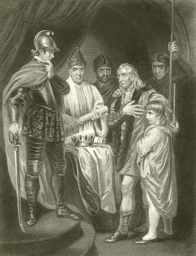 Balliol overga sin krone til Edward I av John Opie