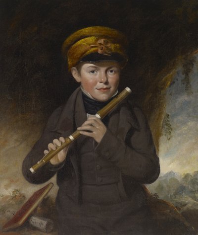 John Gurney, den lille fløytespilleren, ca. 1800 av John Opie