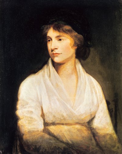 Portrett av Mary Wollstonecraft, ca. 1797 (olje på lerret) av John Opie