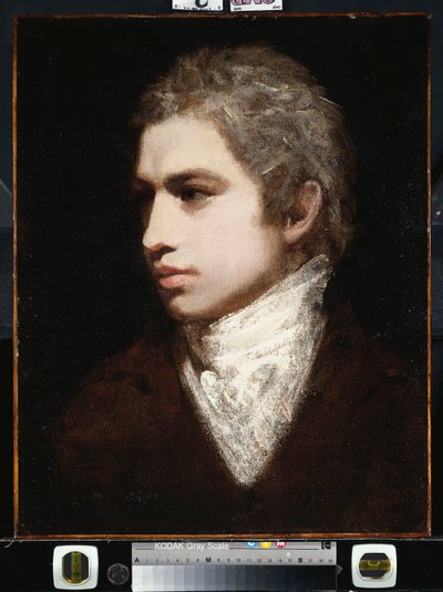 Portrett av en gentleman, sies å være Samuel Taylor Coleridge av John Opie
