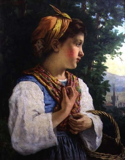 Dagdrømmer (olje på lerret) av John P. Morelle