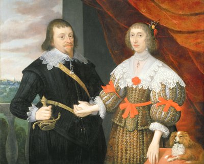 Portrett av en mann og kone av John Parker