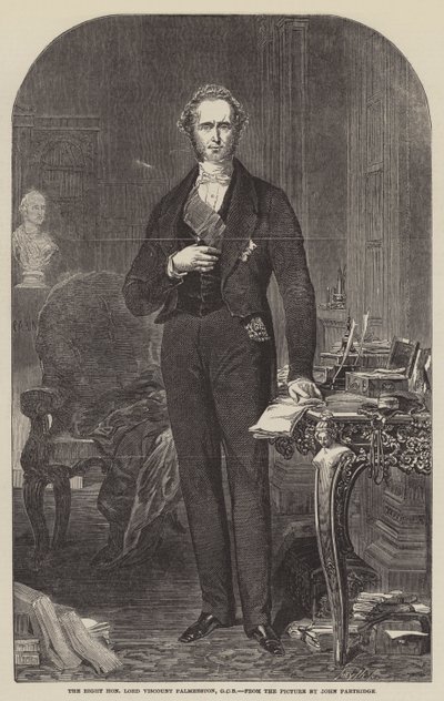 Høyre ærede Lord Viscount Palmerston, GCB av John Partridge
