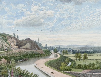 Glamorganshire-kanalen ved Ynysangharad av John Petherick