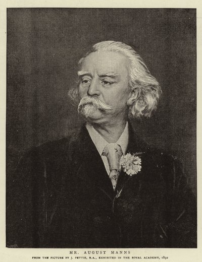 Herr August Manns av John Pettie