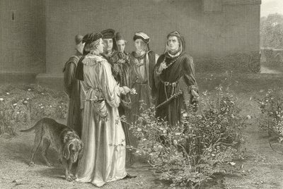 De rivaliserende rosene av John Pettie