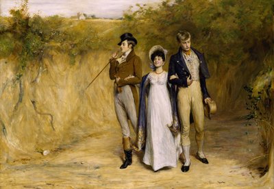 To strenger til buen hennes av John Pettie