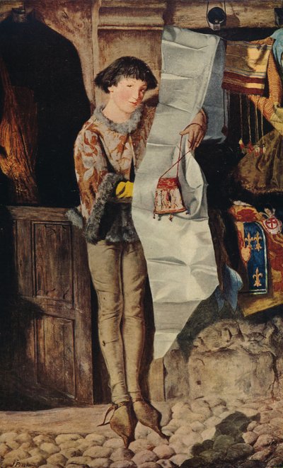 Hva fargen mangler, frue, 1861, c1915 av John Pettie