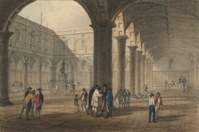 Firkanten til Royal Exchange av John Preston Neale
