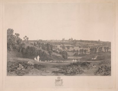Utsikt over Oxford fra Abingdon Road av John Pye