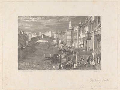 Rialto, Venezia av John Pye