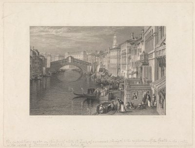 Rialto, Venezia av John Pye