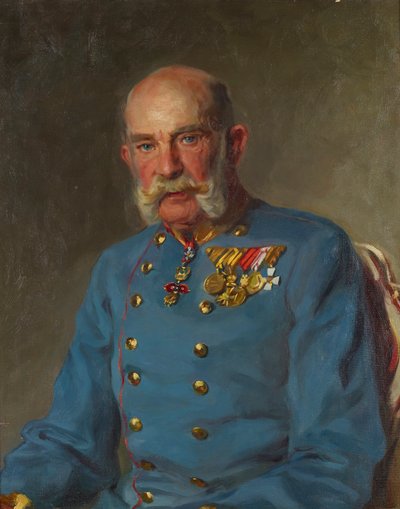Keiser Franz Joseph I i tjenesteuniformen til en østerriksk feltmarskalk av John Quincy Adams