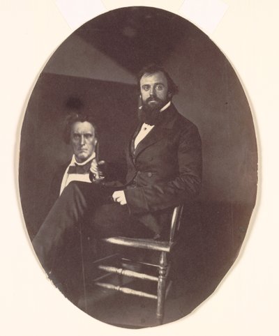 John R. Johnston med maleri av John R. Johnston