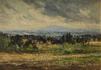 En scene i Surrey, 1930. av John Rabone Harvey