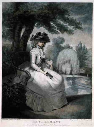 Pensjon, gravert av William Ward (1766-1826), pub. av kunstneren av John Raphael (after) Smith