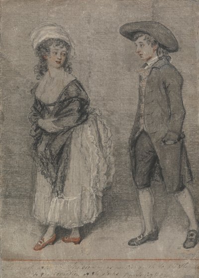 Han går etter henne straks som en okse går til slakt (Ordspråkene, kapittel VII, vers 22) av John Raphael Smith