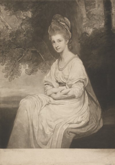 Henrietta, grevinne av Warwick av John Raphael Smith