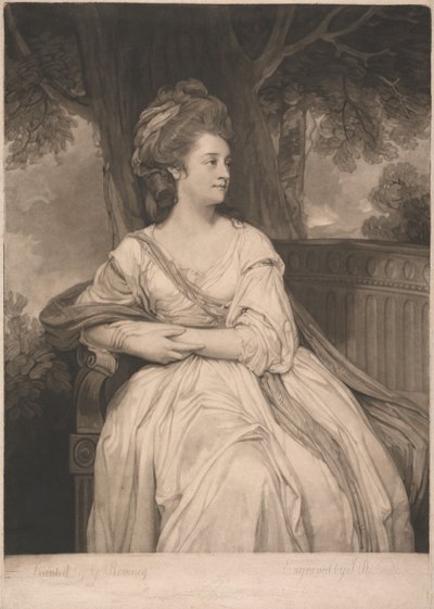 Hon. Henrietta Maria North av John Raphael Smith