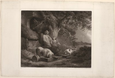 Bonde og griser av John Raphael Smith