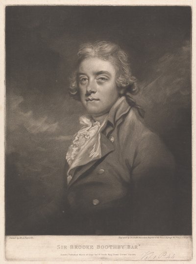 Sir Brooke Boothby, 6. baronett Boothby av Broadlow Ash av John Raphael Smith