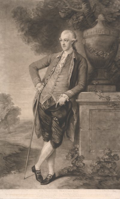 Sir Harbord Harbord, Bart. av John Raphael Smith