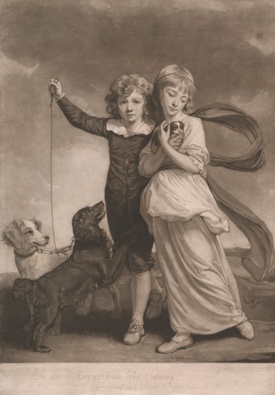 De klaverende barna av John Raphael Smith