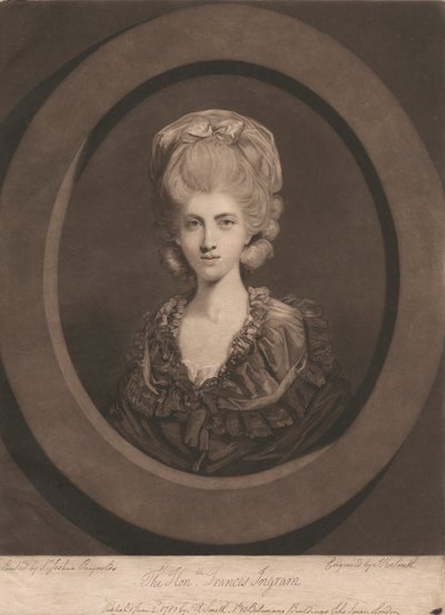Den ærede Frances Ingram av John Raphael Smith