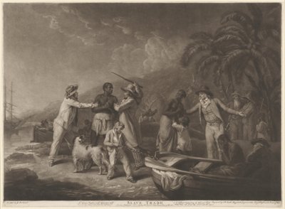 Slavehandel av John Raphael Smith after George Morland