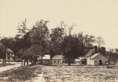 Mechanicsville, Virginia., April 1865 (albumintrykk montert på vevd papir) av John Reekie