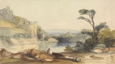 Innsjø og fjell av John Renton
