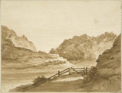 The Avon over Hotwells (blyant og akvarell på papir) av John Reverend Eden