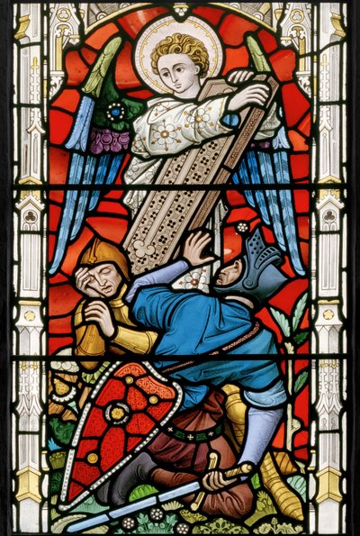 The Resurrection, 1862 (farget glass) av John Richard Clayton